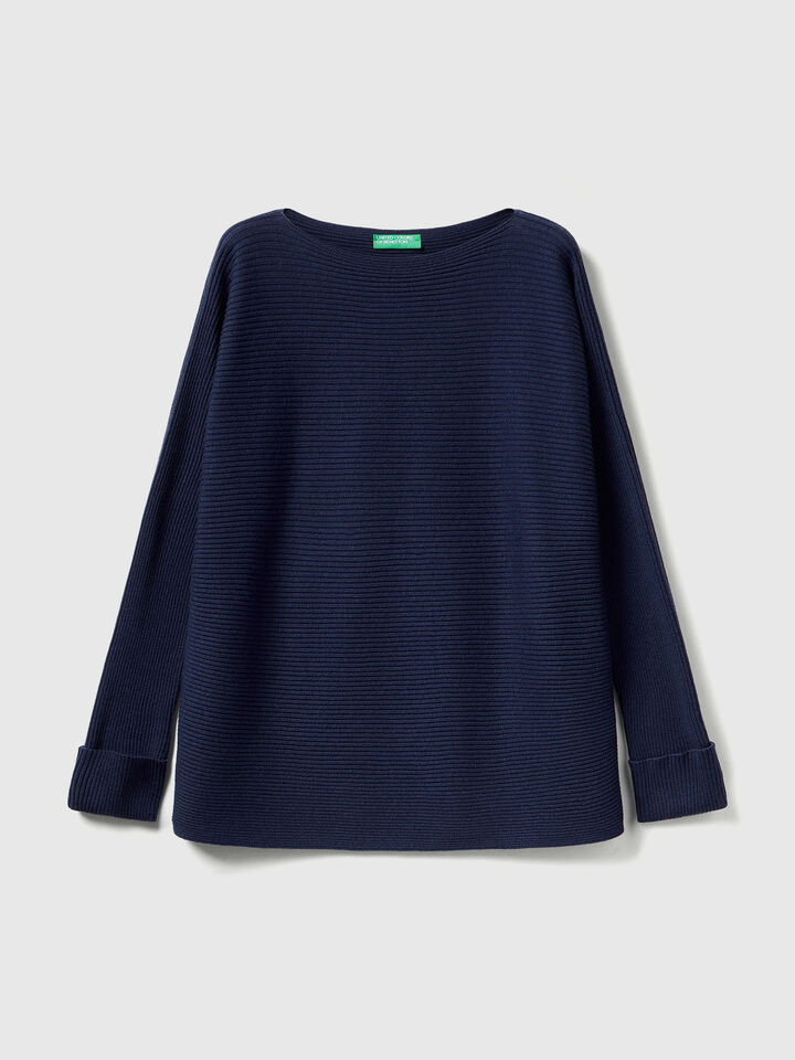 BOAT-NECK SWEAT.L/S Women image number 5